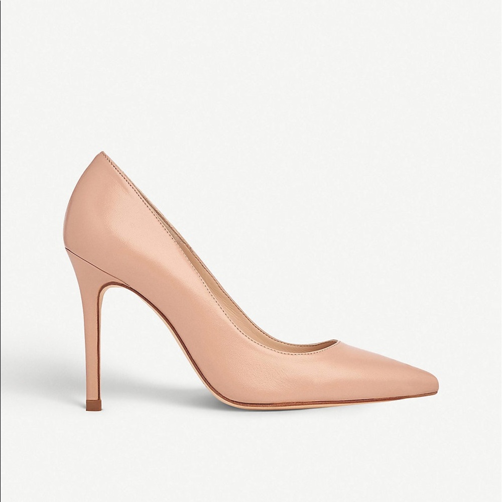 L.K. Bennett Fern pumps in nude